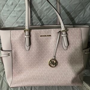 MK pink tote